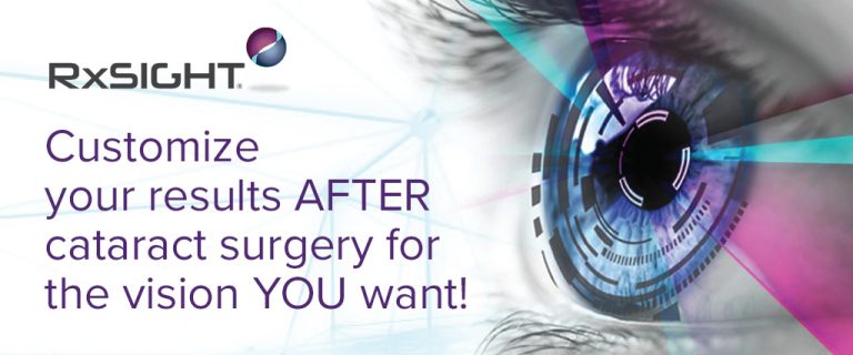 RxSight ® Light Adjustable Lens ™ (LAL) | Commonwealth Eye Surgery